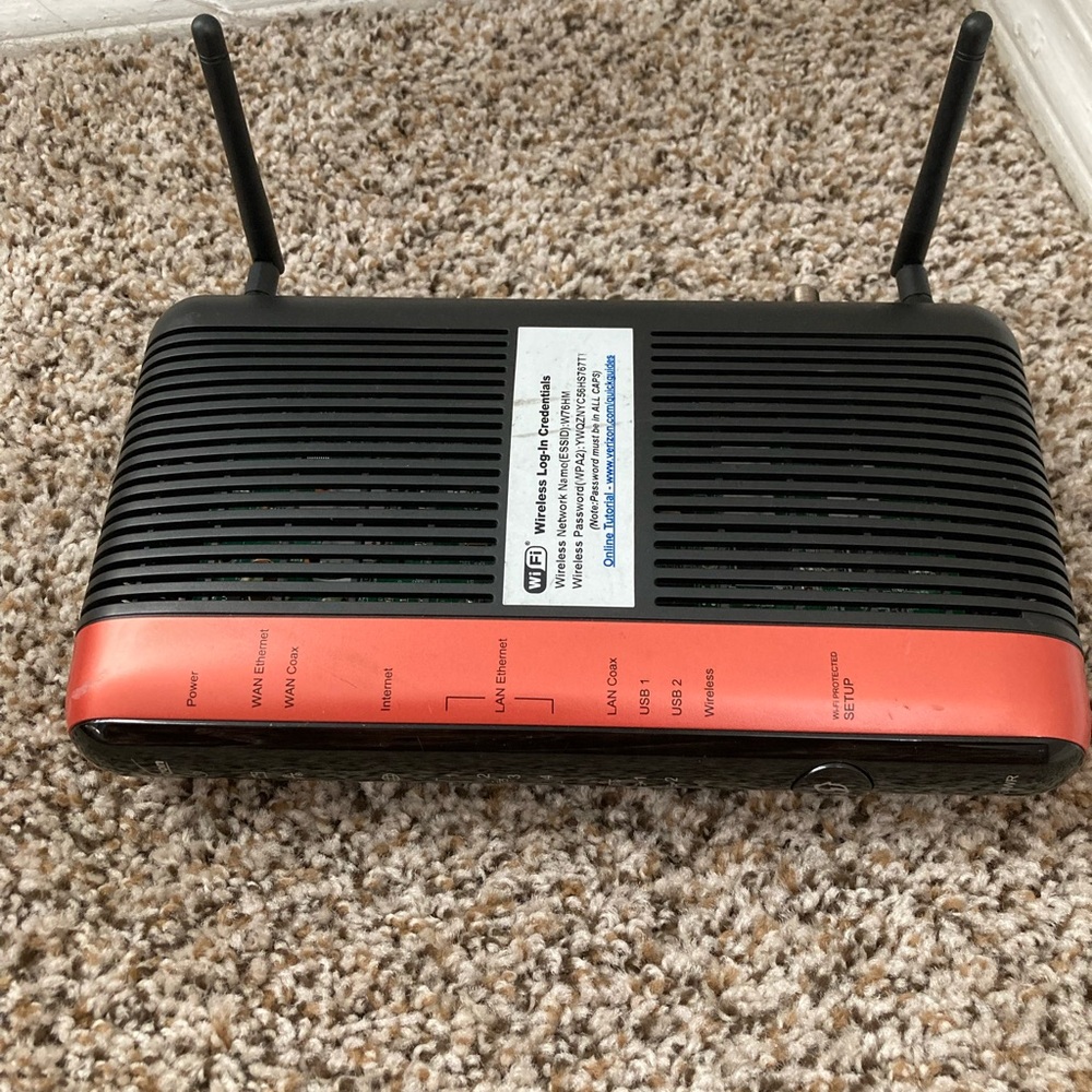 Verizon Fios Mi424wr REV I Wireless Router